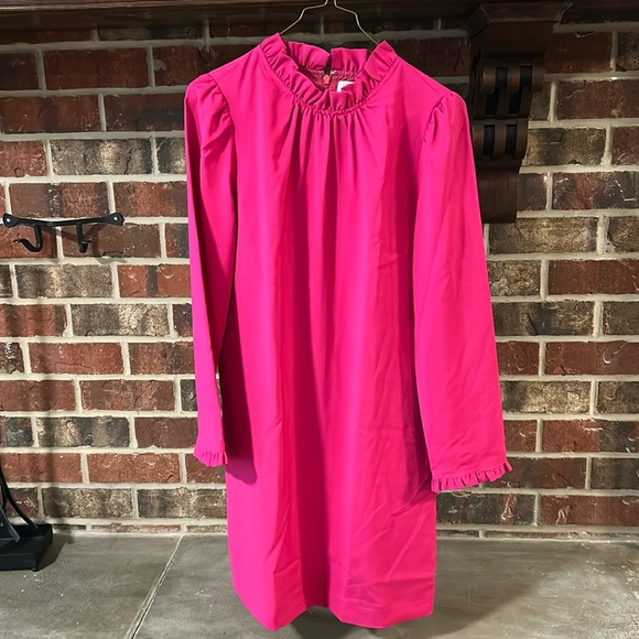 J. Crew Ruffle Dress - Picture 1 of 3